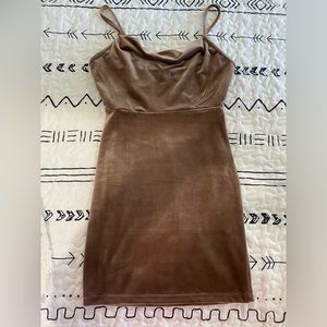 Soft brown women’s mini dress Forever 21